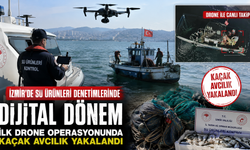 İzmir'de Su Ürünleri Denetiminde Dijital Dönem: İlk Drone Operasyonu