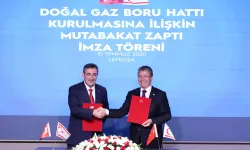 Türkiye ve KKTC Arasında Doğal Gaz Boru Hattı İçin Tarihi İmza