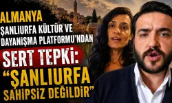 Almanya Şanlıurfa Kültür ve Dayanışma Platformu'ndan tepki: 'Şanlıurfa Sahipsiz Değildir'