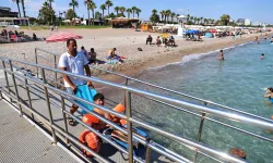 Antalya'da engelsiz plajlara yoğun ilgi
