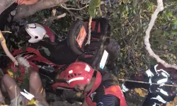 Balıkesir Ayvalık'ta ATV şarampole uçtu: 2 yaralı