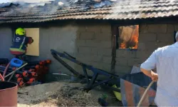 Bandırma'da dam yangını: alevlerin yayılması önlendi