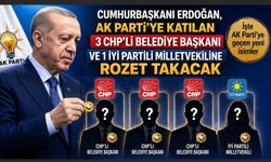3 başkan ve 1 milletvekili AK Parti'ye geçiyor