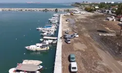 Dörtyol balıkçı barınağı yenileniyor