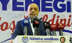 HAK-İŞ Başkanı Mahmut Arslan Çorum'dan seslendi: 'Vergi Reformu şart'