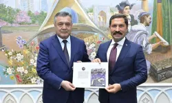 Hatay Vali'si Mustafa Masatlı Özbekistan'da