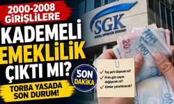 2000-2008 Girişlilere Kademeli Emeklilik Çıktı mı? Torba Yasada Son Durum! (Ağustos 2026)