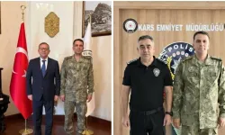 Kars Tugay Komutanı Tuğgeneral Nail Türe'den Kars'ta veda ziyaretleri