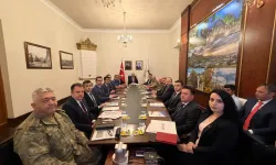 Kars'ta güvenlik ve asayiş tedbirleri değerlendirildi