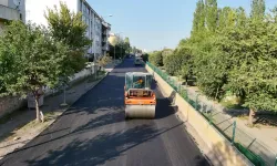 Kars'ta yol çalışmaları sürüyor