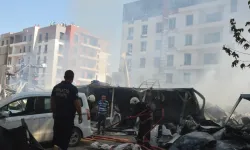 Malatya'da şantiye yatakhanesinde yangın
