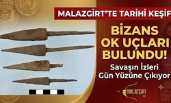 Malazgirt'te Tarihi Keşif: Bizans Ok Uçları Bulundu