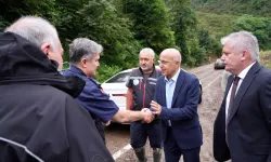 Selden zarar gören ilçelere destek