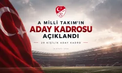 A Milli Takım'ın aday kadrosu açıklandı! 4 isim ilk kez davet edildi