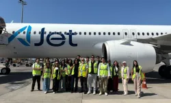 AJet'te üniversiteli gençlerin operasyon günü