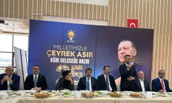 AK Parti Kars Milletvekili Adem Çalkın, Türkiye Yüzyılı Buluşmaları için Ağrı'da