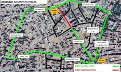 İnönü Caddesi'nden Fuzuli Caddesi'ne giriş kapanıyor