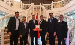 İTO heyetinden AKK Başkanı Yılmaz'a tebrik ziyareti