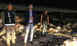 İzmir Bornova'da kaçak moloza karşı denetimler artırıldı