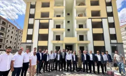 Kağızman TOKİ'de çalışmalar aralıksız sürüyor