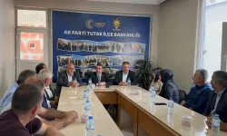 Kars Milletvekili Çalkın'dan AK Parti Tutak İlçe Başkanlığına Ziyaret