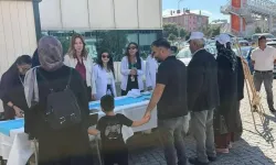 Kars'ta Halk Sağlığı Haftası'nda farkındalık çalışmaları