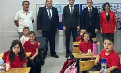 Kaymakam Naim Akar, Atatürk İlkokuluna ziyarette bulundu