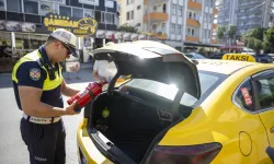 Mersin'de ticari taksilere sıkı denetim