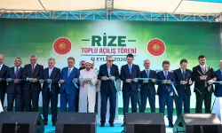 Rize'ye 81 Milyar Liralık Yatırım
