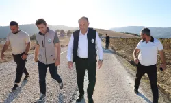 Sakarya Geyve'de soğuk asfalt mesaisi