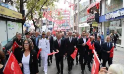 Zonguldak'ta 19 Eylül Gaziler Günü dolayısıyla kortej yürüyüşü düzenlendi