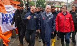AFAD Başkanı Pehlivan, Ayazağa'daki çalışmaları inceledi