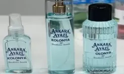 Ankara'nın meşhur ayazı kolonyaya dönüştürüldü