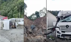 Artvin Hopa'da heyelan: 1 kişi hayatını kaybetti