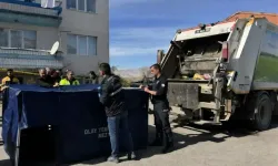 Erzurum'da çöp kamyonunun çarptığı kadın hayatını kaybetti