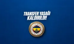 Fenerbahçe'nin transfer yasağı kaldırıldı: FIFA'dan resmi işlem tamamlandı