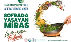 'Gastronomi Rize' Günleri Perşembe günü kapılarını açıyor
