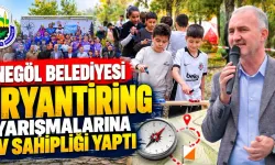 İnegöl Belediyesi oryantiring yarışmalarına ev sahipliği yaptı