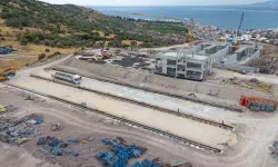 İzmir'in üçüncü büyük arıtma tesisi Dikili'de yükseliyor