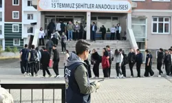 Kars'ta asayiş ekipleri okul çevrelerinde teyakkuzda