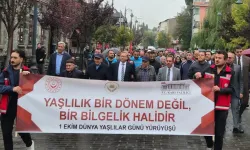 Kars'ta sağlıklı yaşam için farkındalık yürüyüşü