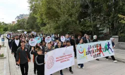 Kırıkkale sağlık için yürüdü