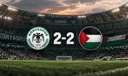 Konyaspor ile Filistin Milli Takımı Kardeşlik için sahaya çıktı