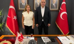 MHP Adana İl Başkanı Hakan Yıldırım'a Dr. Demet Çardak'tan ziyaret