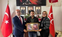 MHP Ardahan İl Başkanı Köseliören'den MHP Kars İl Başkanı Okyay'a kardeşlik ziyareti