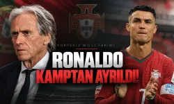 Portekiz Milli Takımı'nda Ronaldo krizi: Kamptan ayrıldı