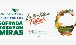 Rize'de gastronomi sadece sofrada değil, hayatın her yerinde