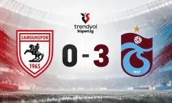 Samsunspor 0-3 Trabzonspor: Karadeniz derbisinde net galibiyet