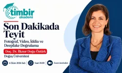 TİMBİR Akademi'de 'Son Dakikada Teyit' eğitimi