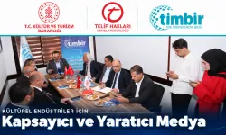 TİMBİR, kültürel endüstri için medya projesini basın lansmanıyla tanıttı